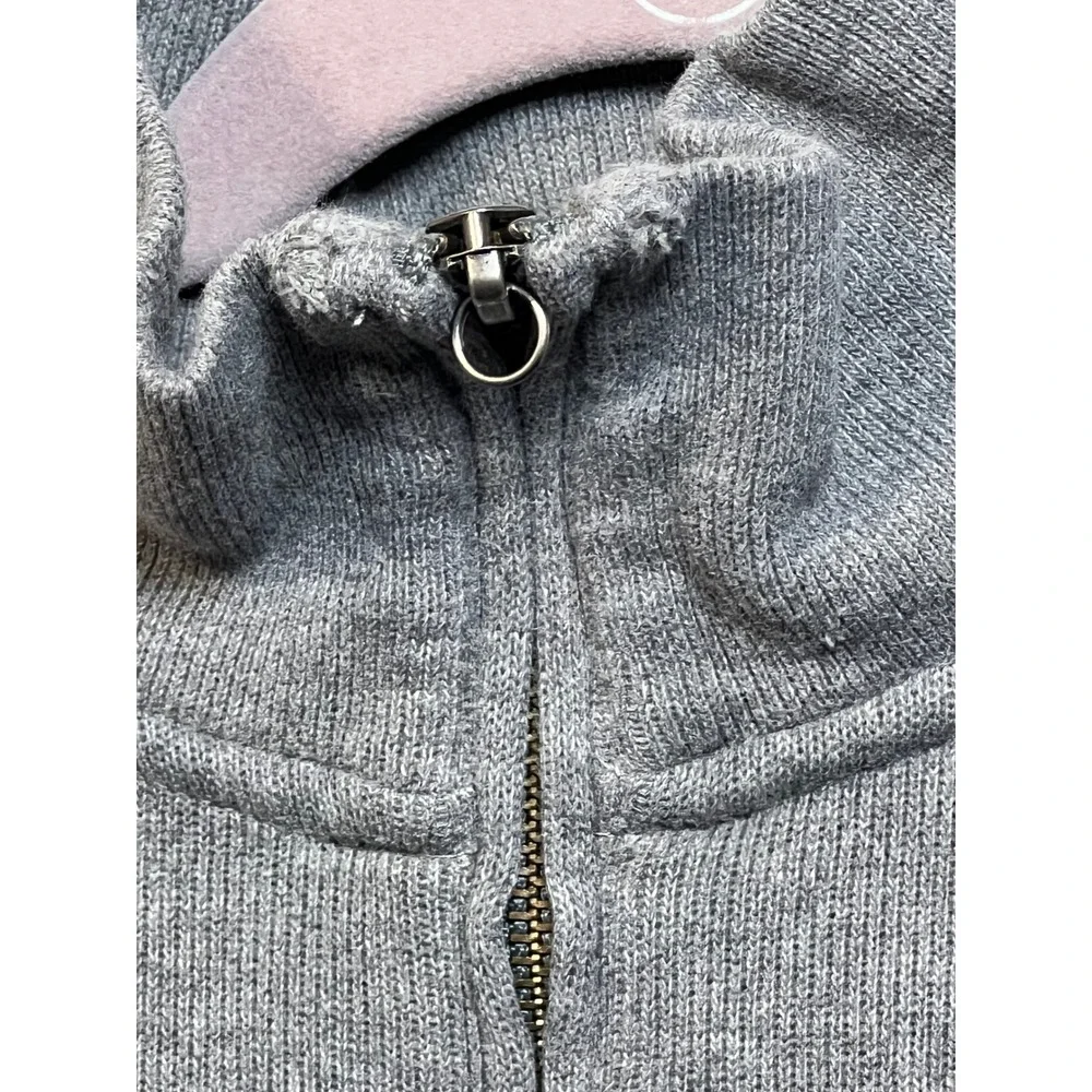 Polo Ralph Lauren Quarter Zip Sweater Mens‎ Small Grey Cotton
